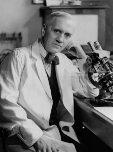NPG x136472; Alexander Fleming by Howard Coster